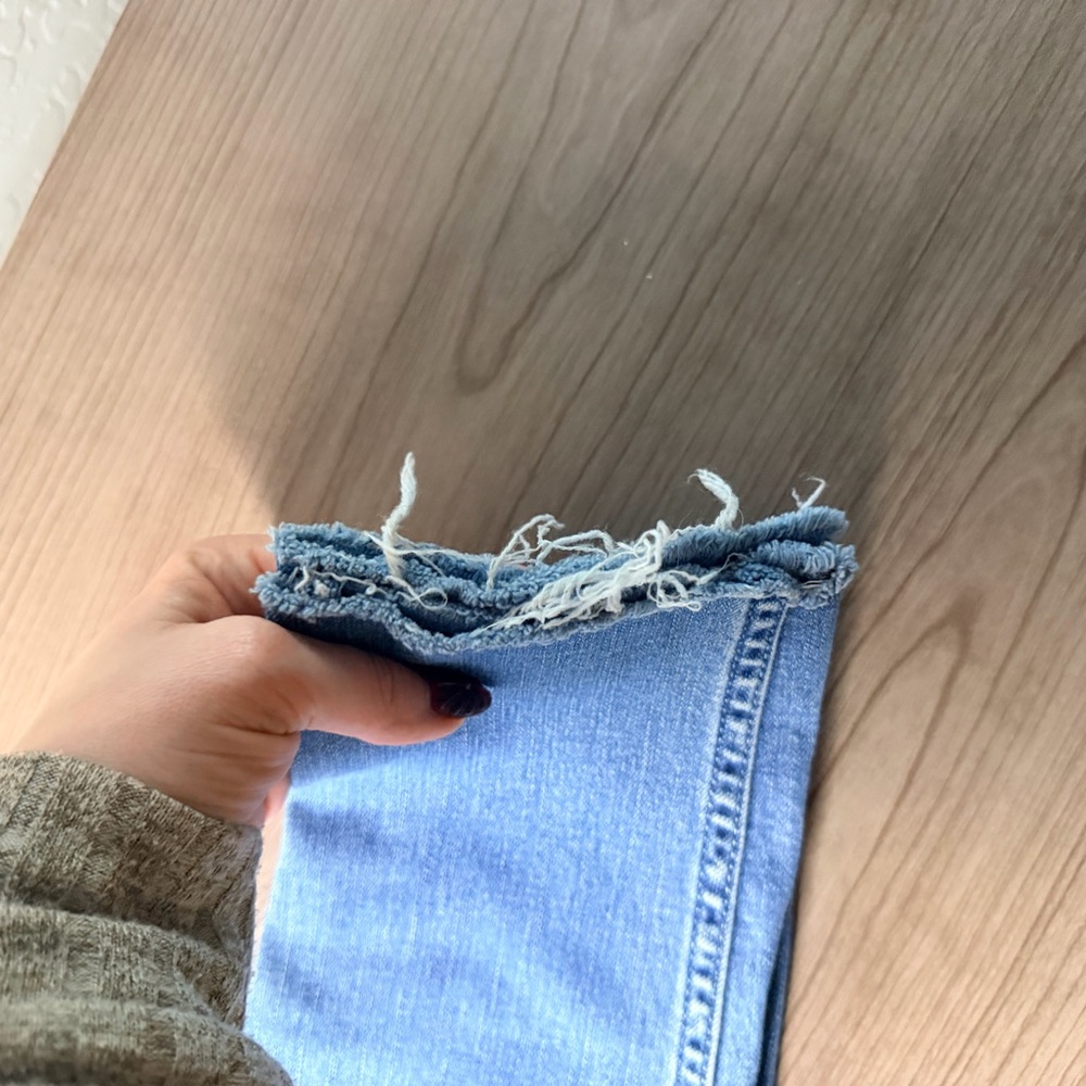 Hollister High Rise Super Skinny Shape Love Ankle Crop Jeans - 5R (27” Waist) - Picture 7 of 7